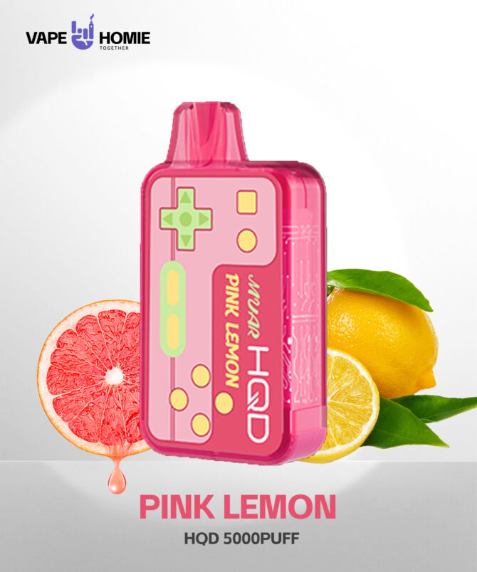pink lemon HQD 5000 Puffs